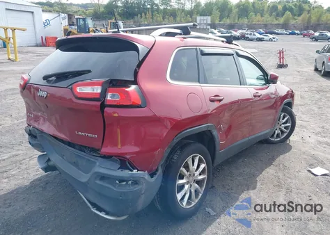 2016 Jeep Cherokee Limited из США, поврежденный, VIN 1C4PJMDS8GW341118